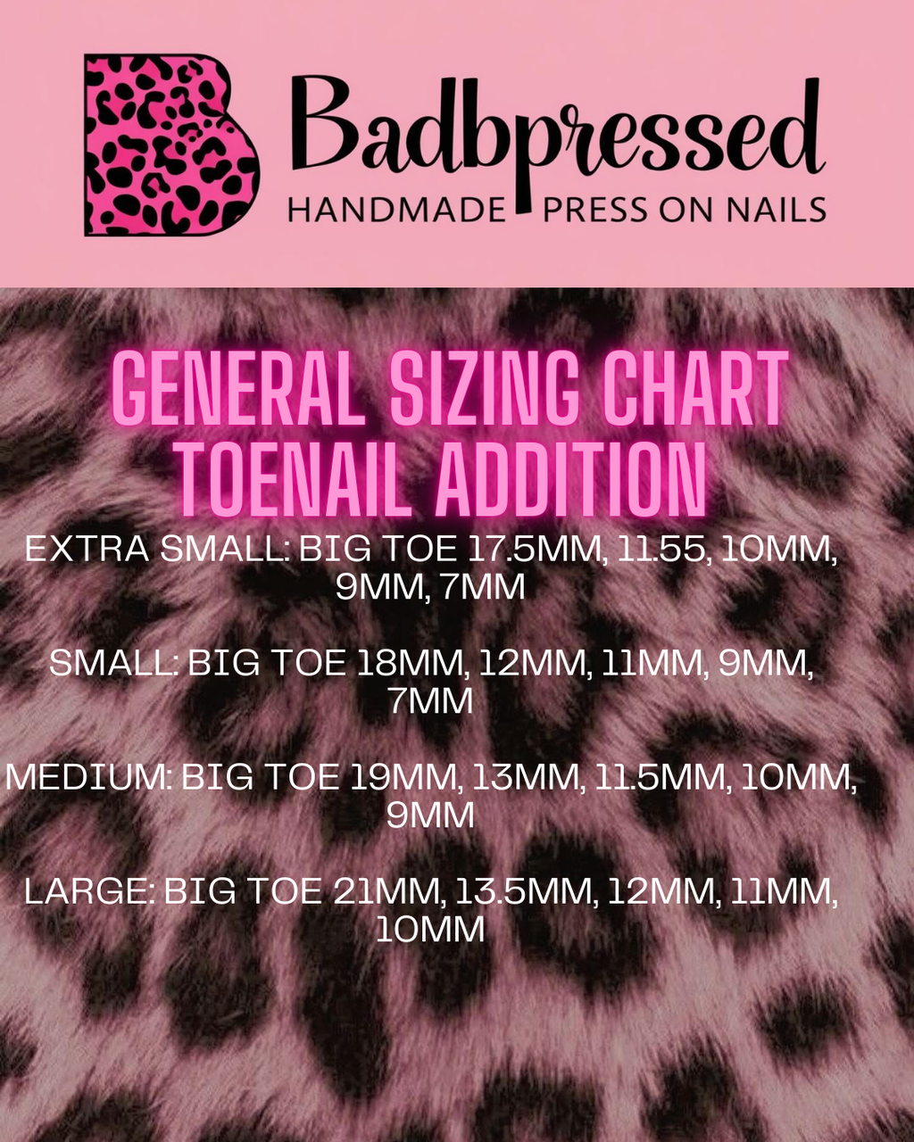 Monthly Subscription Box - Badbpressed - Handmade Press On Nails x3 & Press On Toenails