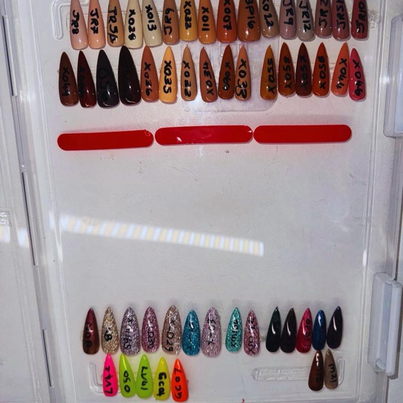 Handmade Press On Toe Nails with Gel & Builder Gel - Multiple Colours Available