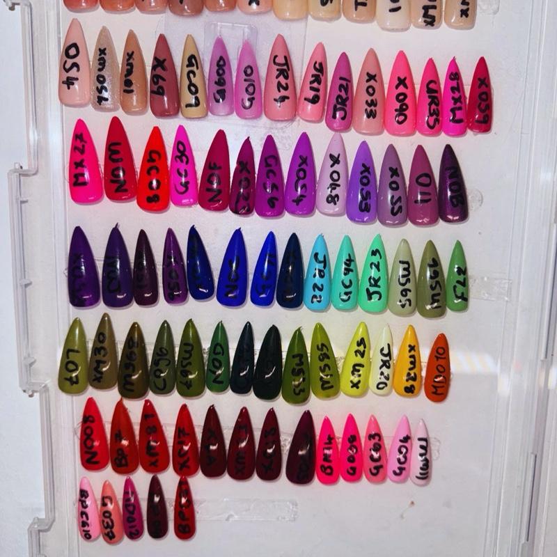 Handmade Press On Toe Nails with Gel & Builder Gel - Multiple Colours Available