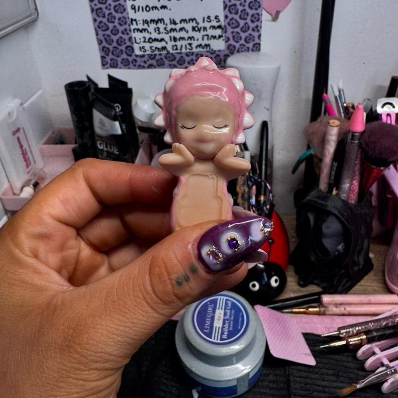 Handpainted Sonny Angel Hipper - Pastel Pink
